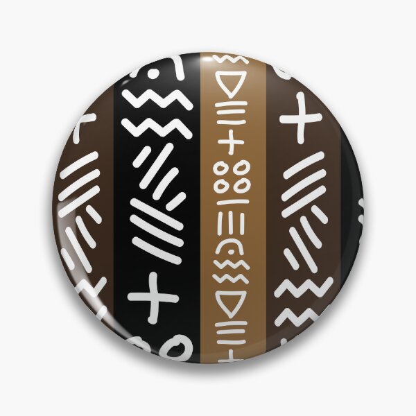 Item preview, African Bogolan Geometric Pattern  designed and sold by Wolagno.