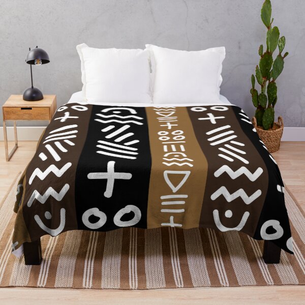 Item preview, African Bogolan Geometric Pattern designed and sold by Wolagno.
