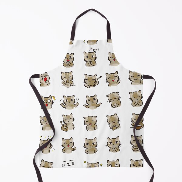 Item preview, Cute Chatty Tabby Cat Meow Feline Art designed and sold by aimicat.