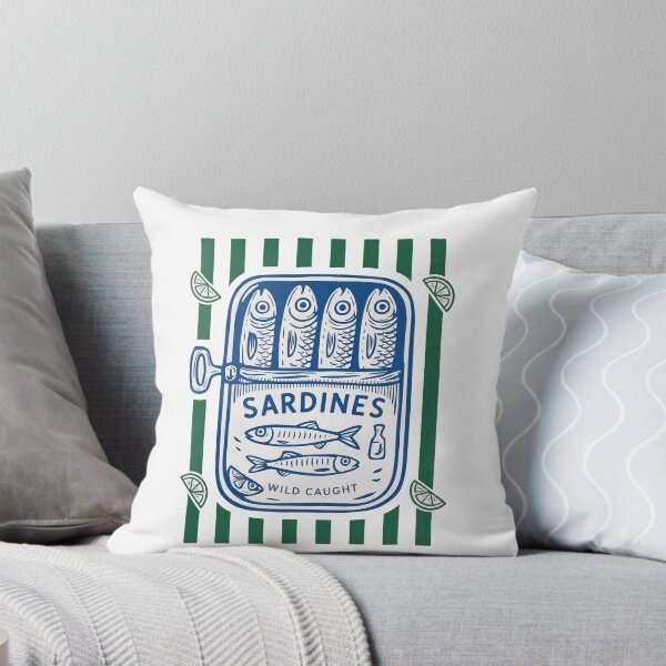 Item preview, Les Sardines Funny Tinned Fish Lover designed and sold by Hedoraxe.