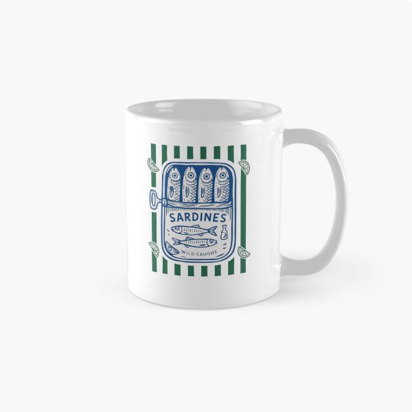 Item preview, Les Sardines Funny Tinned Fish Lover designed and sold by Hedoraxe.