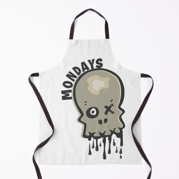 Item preview, Melting Mondays Skull - Anti-Monday Drip Design designed and sold by badgersmerch.