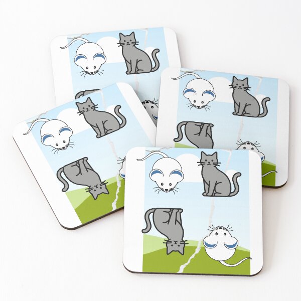 Item preview,  Paper Frame Rat-Meow Illustrated T-Shirt designed and sold by SVSocialH.