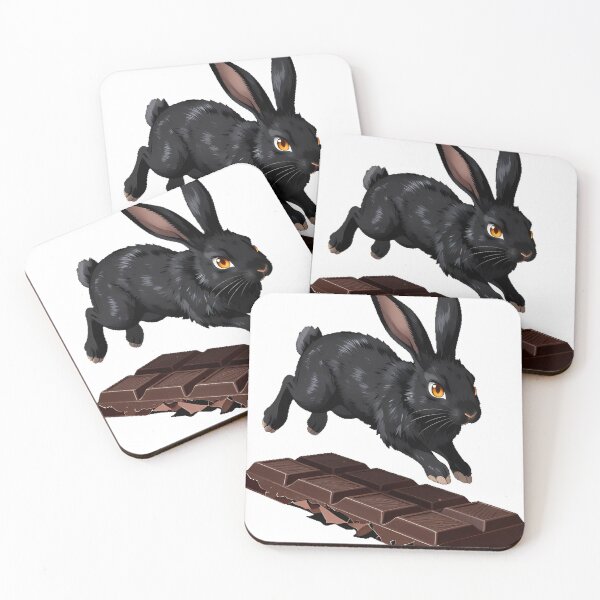 Item preview, Black Hare Cocoa Sprint designed and sold by IllumeInk.