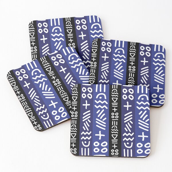 Item preview, African Bogolan Geometric Pattern designed and sold by Wolagno.