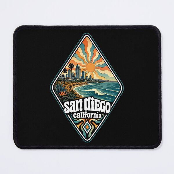 Item preview, San Diego California United States Travel Trippy designed and sold by TomFrontierArt.