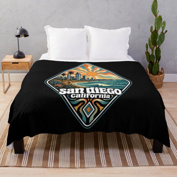 Item preview, San Diego California United States Travel Trippy designed and sold by TomFrontierArt.