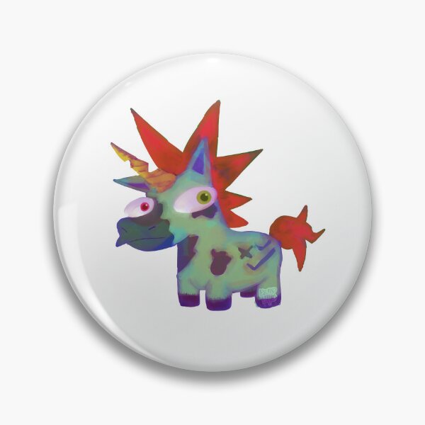 Item preview, Spunkee: The Mohawk-gical Horse With A Horn  designed and sold by MadLad’s Roster.