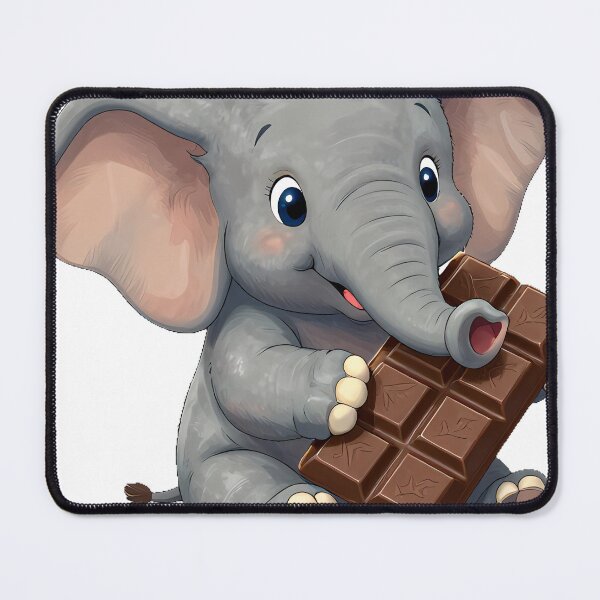Item preview, Baby Elephant Chocolate designed and sold by pumsquare.