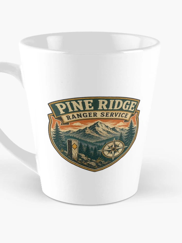 Thumbnail 3 of 4, Coffee Mug, Pine Ridge Ranger Service designed and sold by alexrow.