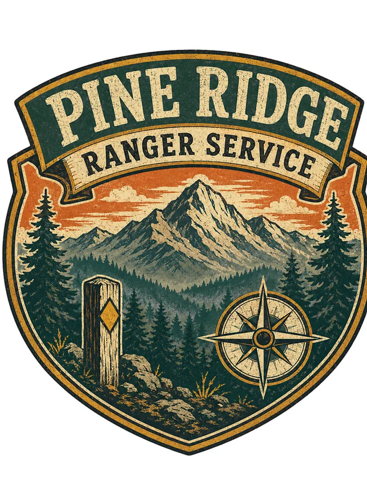 Thumbnail 4 of 4, iPhone Case, Pine Ridge Ranger Service designed and sold by alexrow.