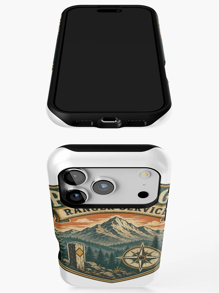 Thumbnail 3 of 4, iPhone Case, Pine Ridge Ranger Service designed and sold by alexrow.