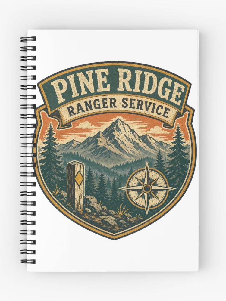 Thumbnail 1 of 3, Journal, Pine Ridge Ranger Service designed and sold by alexrow.
