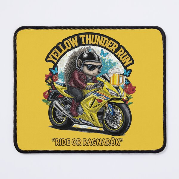 Item preview, Yellow Thunder Run - Suzuki Beer Ride designed and sold by Hellulandia - no nää ny vaa o tämmöne.