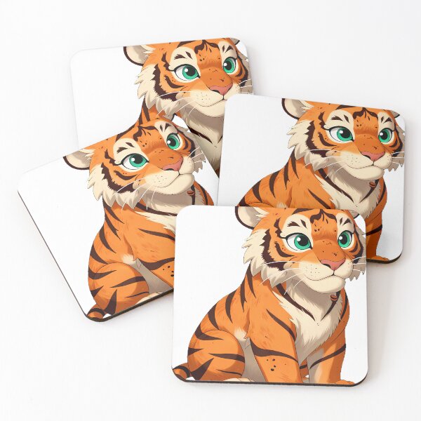 Item preview, Tiger Cub Cocoa Stripes designed and sold by pumsquare.