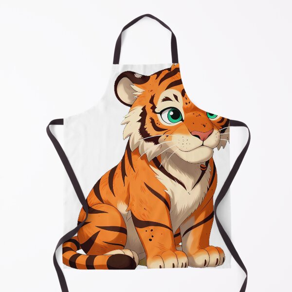 Item preview, Tiger Cub Cocoa Stripes designed and sold by pumsquare.