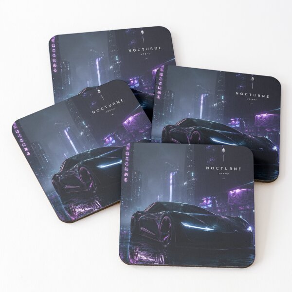 Item preview, Nocturnal reflections in a neon city designed and sold by mattewjoilen.