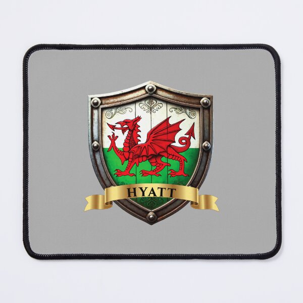 Item preview, Hyatt Welsh Heritage Crest Shield designed and sold by Highlandkings.