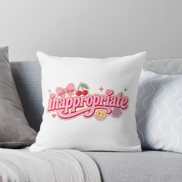 Item preview, Inappropriate Cute Girly Typography Design designed and sold by RedCircleArt.