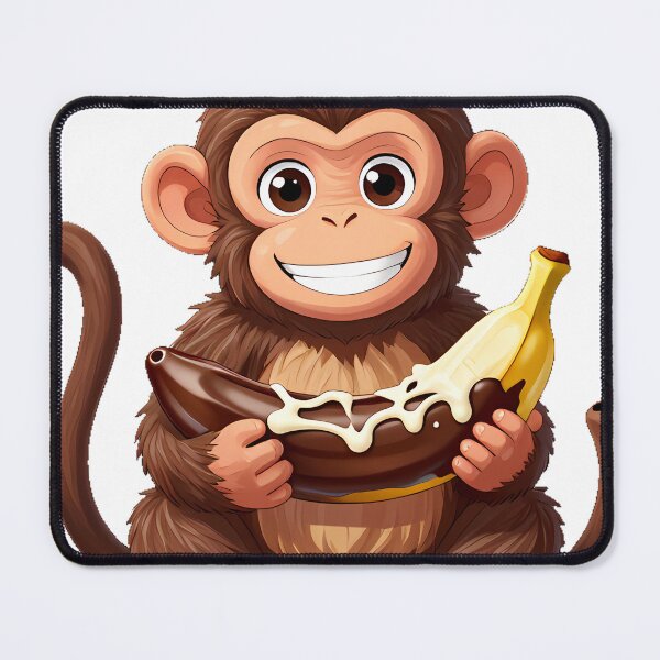 Item preview, Monkey Chocolate Banana designed and sold by pumsquare.