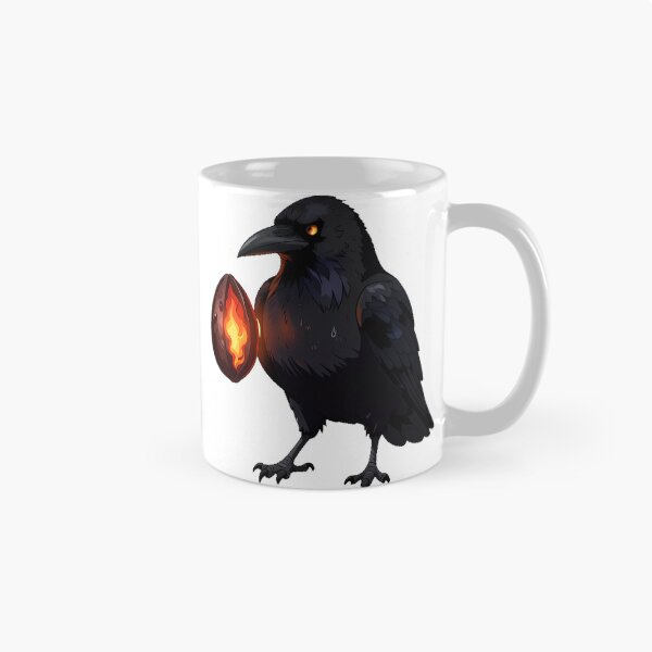 Item preview, Crow Dark Cocoa Ember designed and sold by IllumeInk.