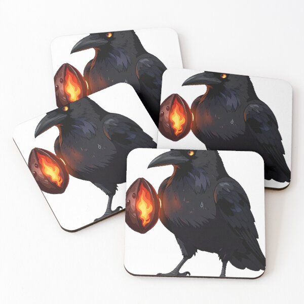 Item preview, Crow Dark Cocoa Ember designed and sold by IllumeInk.