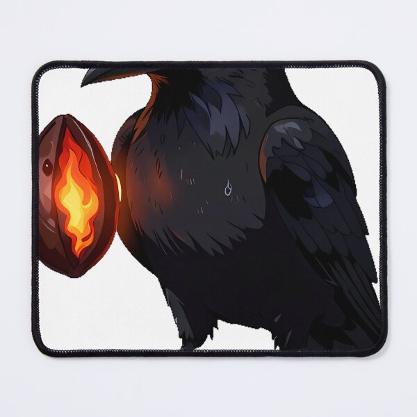 Item preview, Crow Dark Cocoa Ember designed and sold by IllumeInk.