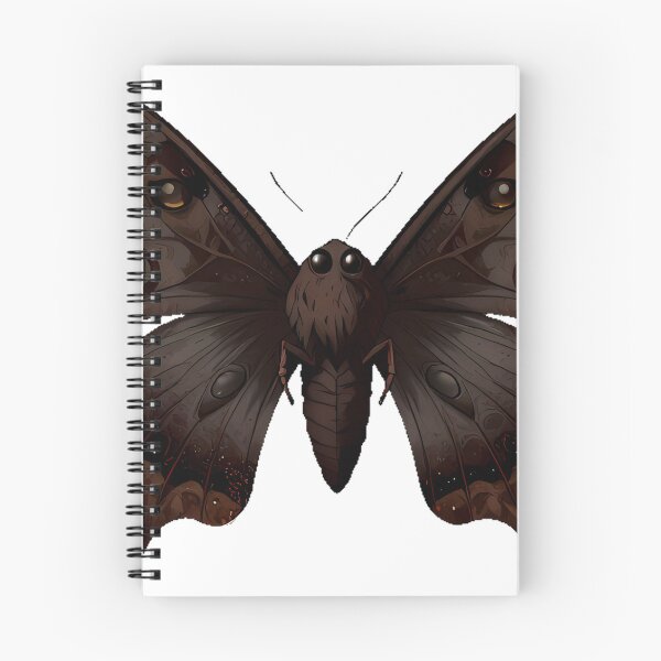Item preview, Moth Cocoa Dust Wings Spread designed and sold by IllumeInk.
