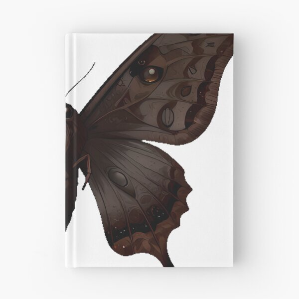 Item preview, Moth Cocoa Dust Wings Spread designed and sold by IllumeInk.