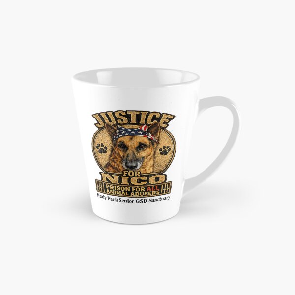 Item preview, Justice For Nico Animal Rescue Dog Vintage Awareness designed and sold by cerima.