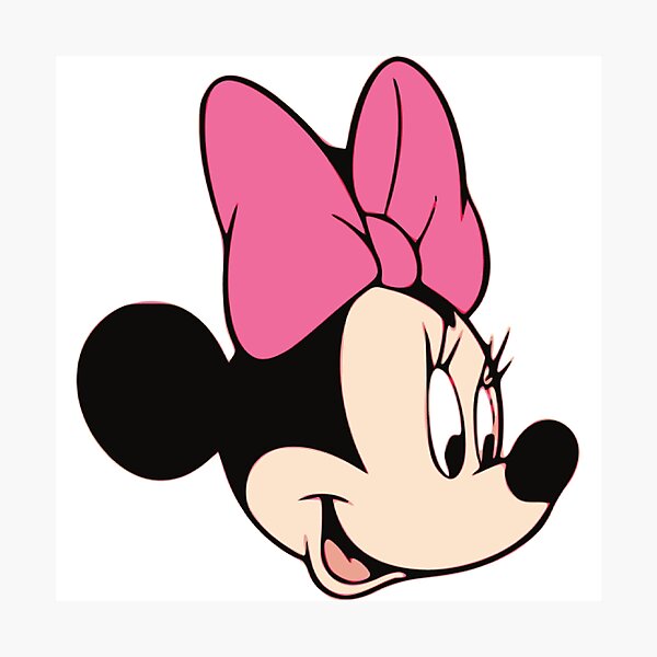 Item preview, Minimalist Minnie Mouse designed and sold by Magico Paco.