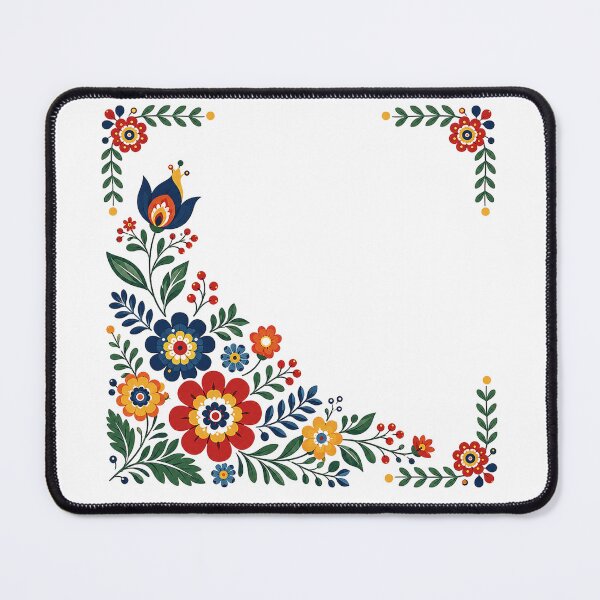 Item preview, Folk Flower Frame designed and sold by PetalGarden.