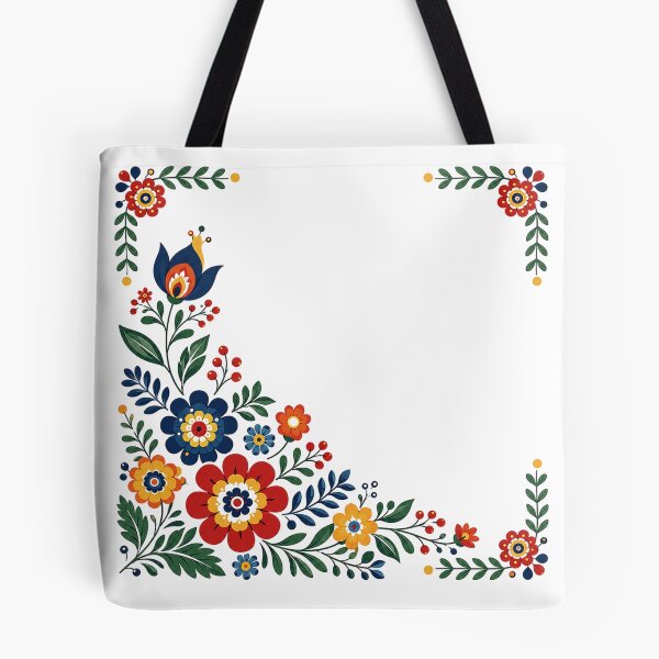 Item preview, Folk Flower Frame designed and sold by PetalGarden.