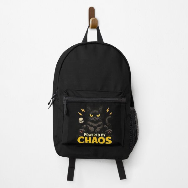 Item preview, Powered By Chaos Black Cat PNG | Funny Gothic Cat  designed and sold by ser-Ile.