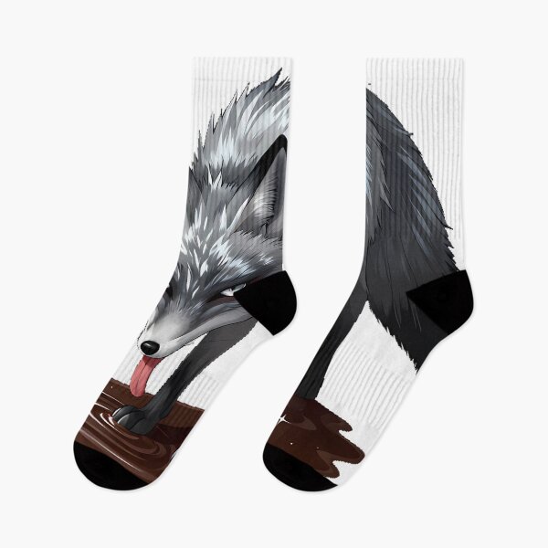 Item preview, Silver Fox Midnight Cocoa designed and sold by IllumeInk.