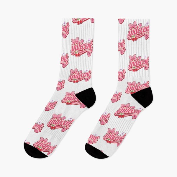 Item preview, Indecent Cute Girly Typography Design designed and sold by RedCircleArt.
