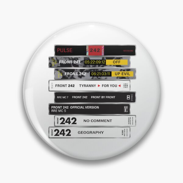 Item preview, Front 242 [Cassette stack] designed and sold by lazarusheart.