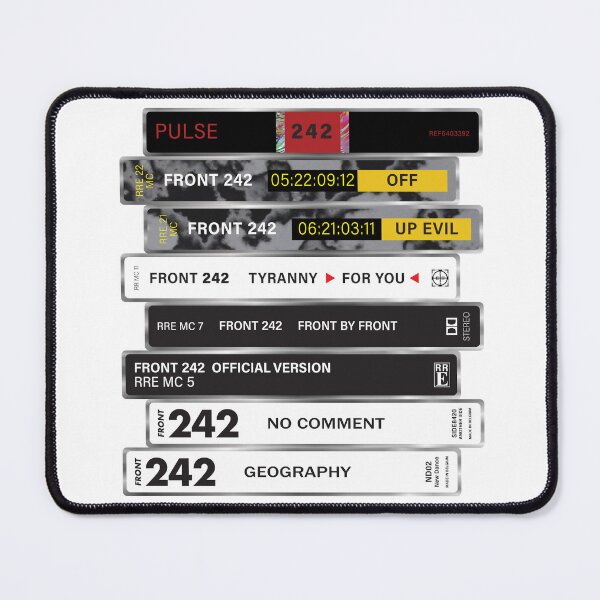 Item preview, Front 242 [Cassette stack] designed and sold by lazarusheart.