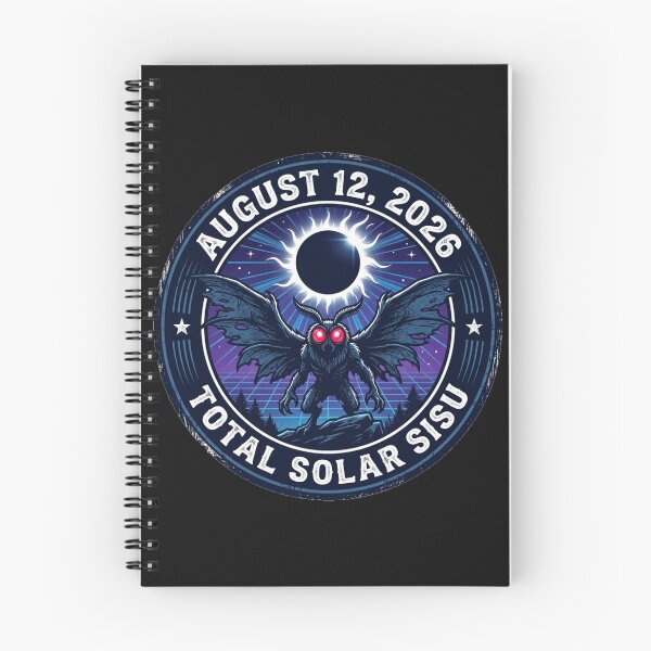 Item preview, Mothman Solar Eclipse August 12 2026 Sisu designed and sold by SisuPrintsCo.