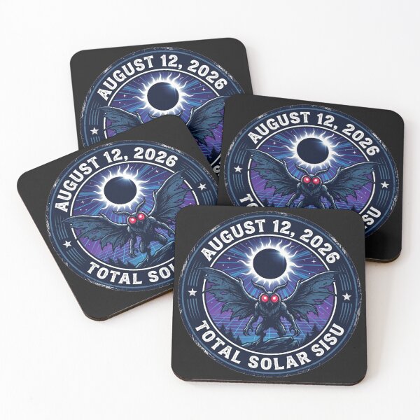 Item preview, Mothman Solar Eclipse August 12 2026 Sisu designed and sold by SisuPrintsCo.
