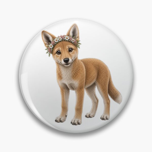 Item preview,  Whimsical Dingo Friend designed and sold by BRETT'S ART STUDIO.