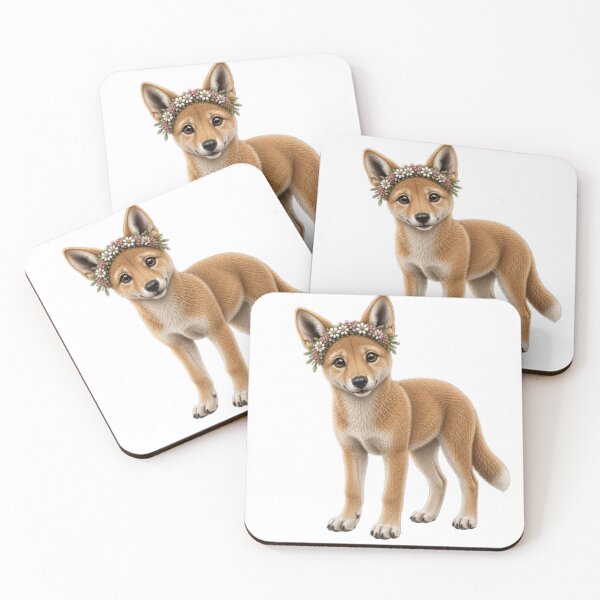 Item preview,  Whimsical Dingo Friend designed and sold by BRETT'S ART STUDIO.