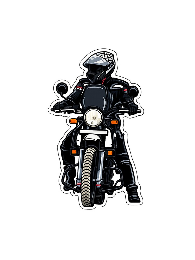 Thumbnail 4 of 4, Samsung Galaxy Phone Case, Adventure Motorcycle Rider Sticker designed and sold by sunilkolvekar21.