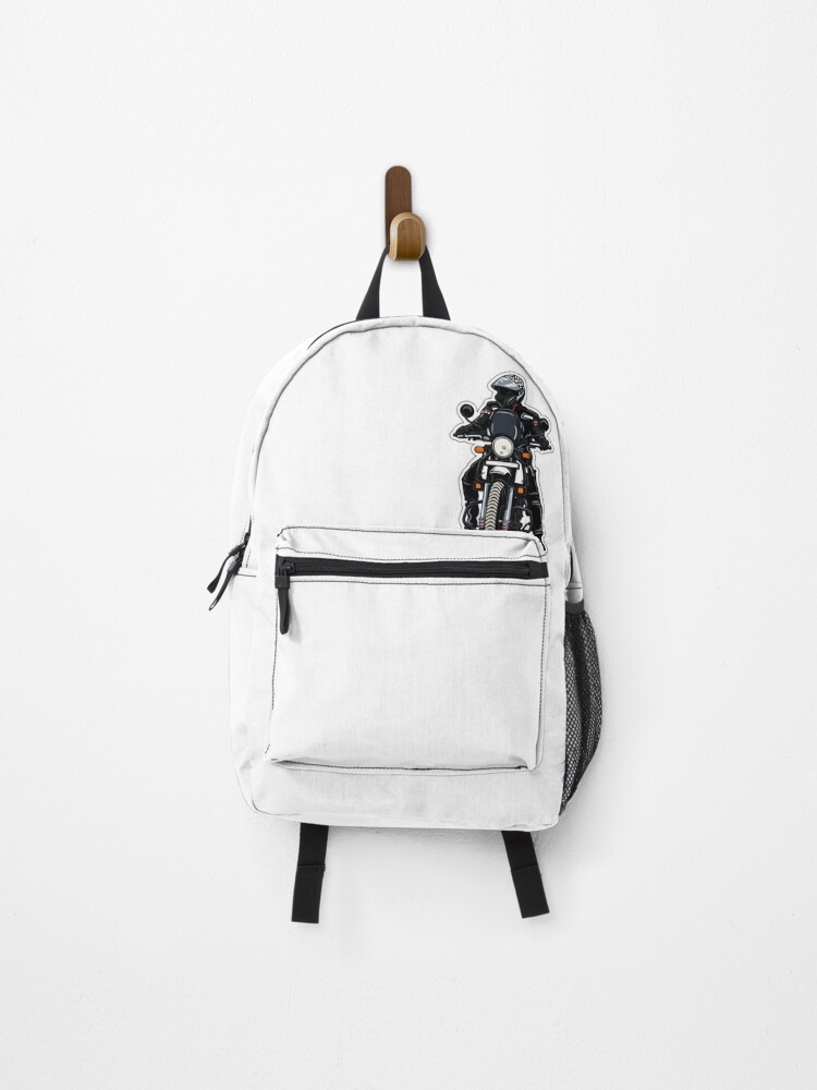 Thumbnail 1 of 3, Backpack, Adventure Motorcycle Rider Sticker designed and sold by sunilkolvekar21.