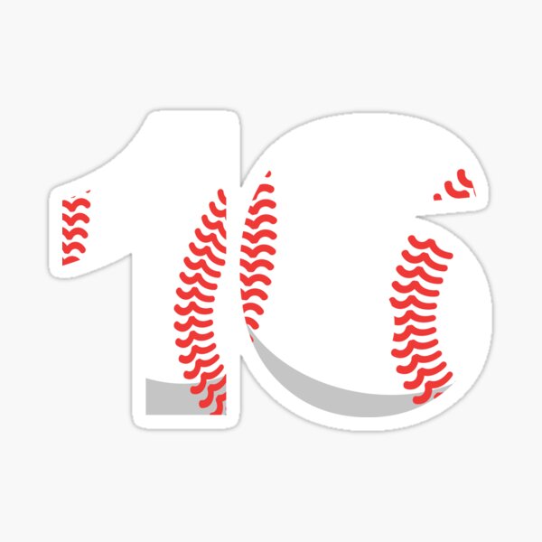 Number 11 Baseball #11 Sticker for Sale by melsens