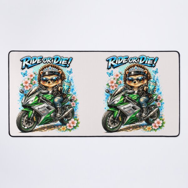 Item preview, Ride Or Die - Benelli Blue Boba Cherry Blossom designed and sold by Hellulandia - no nää ny vaa o tämmöne.