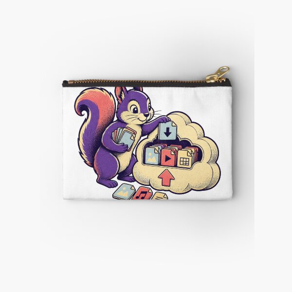Item preview, Cloud-Storage Squirrel – Digital Storage Creature designed and sold by yagniikd-.