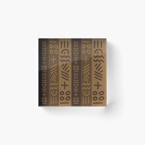 Item preview, African Bogolan Geometric Pattern  designed and sold by Wolagno.
