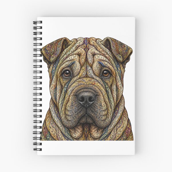 Item preview, Intricate Shar Pei designed and sold by PaintedbyCarol.