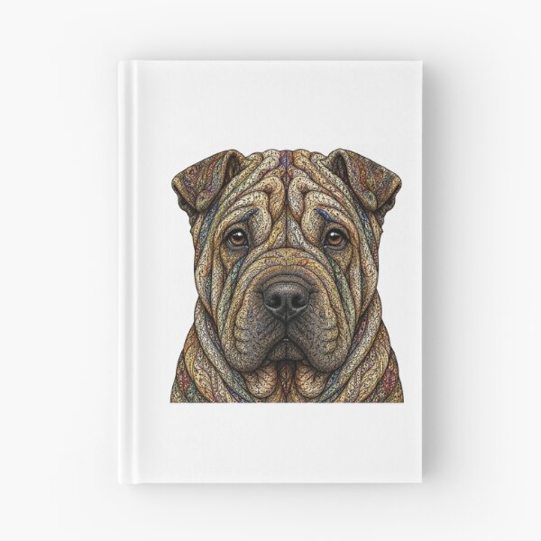 Item preview, Intricate Shar Pei designed and sold by PaintedbyCarol.